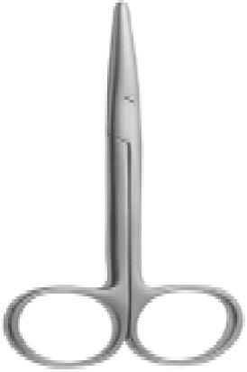 Ножиці СЕРДЖЕНТА (SERGENT), прямі, 12,5 см (cm)